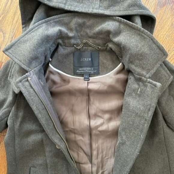 J.CREW  Wool Toggle Duffle Coat - Picture 7 of 16